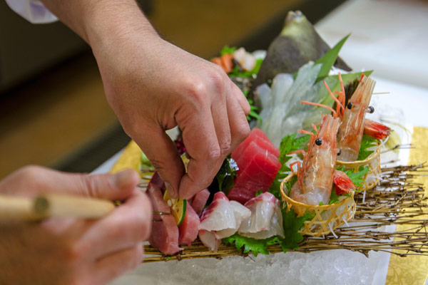 美しい盛り付け