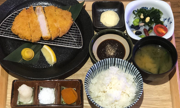 ロースカツセット